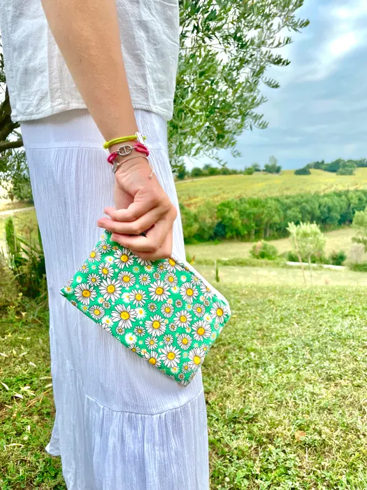 Pochette marguerite mini